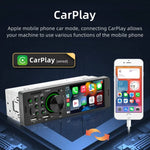 เครื่องรับวิทยุรถยนต์ขนาด 4 นิ้ว ความละเอียด 800x480P เครื่องเล่น MP5 รองรับ FM, บลูทูธ, การ์ด SD พร้อมรีโมท รุ่น F7805C
