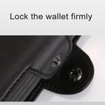 X-7 กระเป๋าหนังอลูมิเนียมลายหนังม้าบ้า RFID ป้องกันแม่เหล็ก อเนกประสงค์