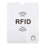 ซองป้องกัน RFID กันขโมยฟอยล์อลูมิเนียม 100 ชิ้น ขนาด: 13.5*10.5 ซม. RFID 100 ชิ้น