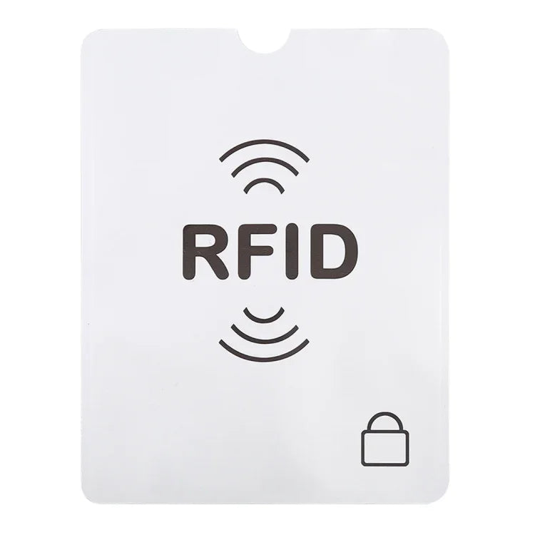 ซองป้องกัน RFID กันขโมยฟอยล์อลูมิเนียม 100 ชิ้น ขนาด: 13.5*10.5 ซม. RFID 100 ชิ้น