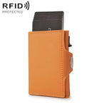 CH0727-1 กระเป๋าใส่บัตร RFID ซิปคาร์บอนไฟเบอร์อเนกประสงค์