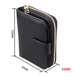 KB132 กระเป๋าสตางค์หนังวัวแท้สไตล์ผู้หญิง RFID อเนกประสงค์/ กระเป๋าบัตร/ ซองใบขับขี่