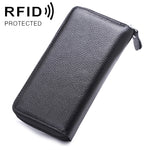 กระเป๋าสตางค์ผู้หญิงขนาดใหญ่ลายลิ้นจี่ป้องกัน RFID แม่เหล็ก 902 พร้อมช่องใส่บัตรและช่องใส่โทรศัพท์
