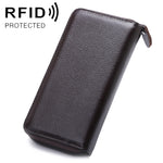 กระเป๋าสตางค์ผู้หญิงขนาดใหญ่ลายลิ้นจี่ป้องกัน RFID แม่เหล็ก 902 พร้อมช่องใส่บัตรและช่องใส่โทรศัพท์