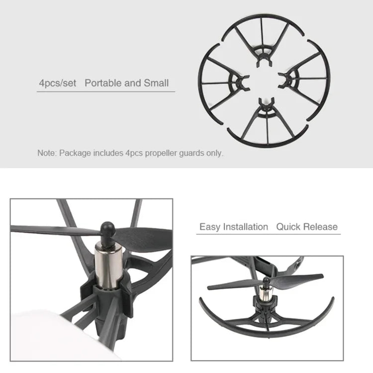 ฝาครอบใบพัด 4 ชิ้น สำหรับโดรน DJI TELLO, สำหรับฝาครอบใบพัด DJI TELLO