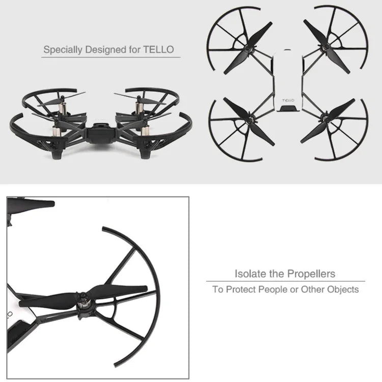 ฝาครอบใบพัด 4 ชิ้น สำหรับโดรน DJI TELLO, สำหรับฝาครอบใบพัด DJI TELLO