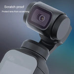 ชุดป้องกันเลนส์ 6 ชิ้น + ฟิล์มกระจกนิรภัยหน้าจอสำหรับ DJI OSMO Pocket Gimbal, ป้องกันเลนส์ 6 ชิ้น