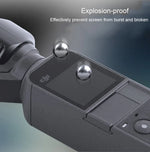 ชุดป้องกันเลนส์ 6 ชิ้น + ฟิล์มกระจกนิรภัยหน้าจอสำหรับ DJI OSMO Pocket Gimbal, ป้องกันเลนส์ 6 ชิ้น