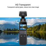 ชุดป้องกันเลนส์ HD 6 ชิ้น + ฟิล์มกันรอยหน้าจอสำหรับ DJI OSMO Pocket Gimbal, ป้องกันเลนส์ HD