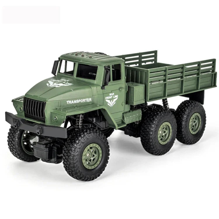 ของเล่นรถบังคับ 1:18 2.4Ghz 4 ช่อง รถบรรทุกเกราะหกล้อ Dongfeng 7, Dongfeng 7 (สีเขียว), Dongfeng 7 (สีเหลือง)