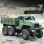 ของเล่นรถบังคับ 1:18 2.4Ghz 4 ช่อง รถบรรทุกเกราะหกล้อ Dongfeng 7, Dongfeng 7 (สีเขียว), Dongfeng 7 (สีเหลือง)