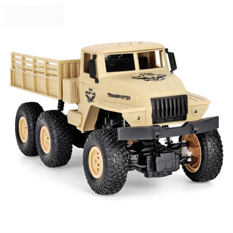 ของเล่นรถบังคับ 1:18 2.4Ghz 4 ช่อง รถบรรทุกเกราะหกล้อ Dongfeng 7, Dongfeng 7 (สีเขียว), Dongfeng 7 (สีเหลือง)