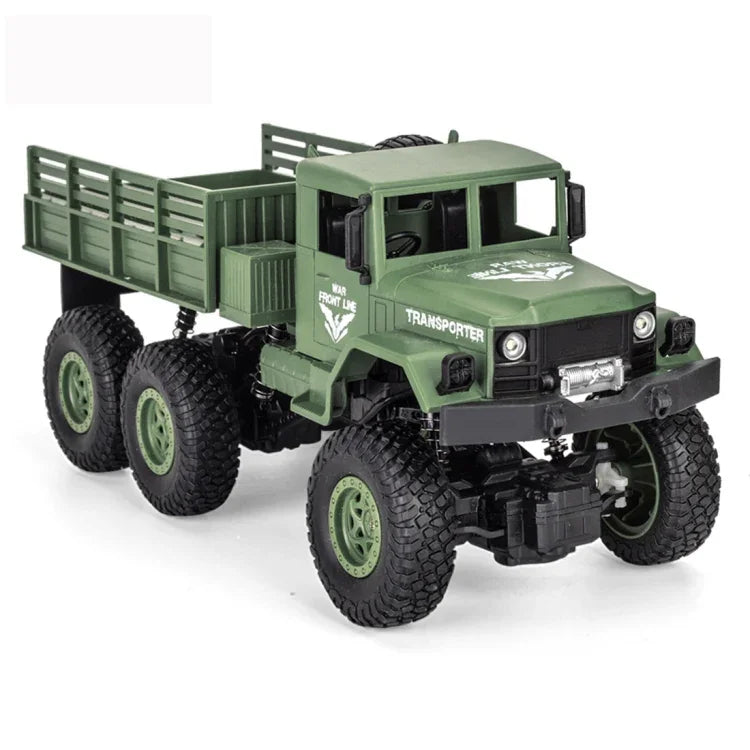 ของเล่นรถบรรทุกเกราะ 6 ล้อ Dongfeng 8 ควบคุมระยะไกล 2.4Ghz 4 ช่อง JJR/C 1:18, Dongfeng 8 (สีเขียว), Dongfeng 8 (สีเหลือง)