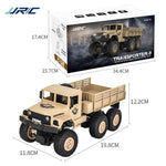 ของเล่นรถบรรทุกเกราะ 6 ล้อ Dongfeng 8 ควบคุมระยะไกล 2.4Ghz 4 ช่อง JJR/C 1:18, Dongfeng 8 (สีเขียว), Dongfeng 8 (สีเหลือง)