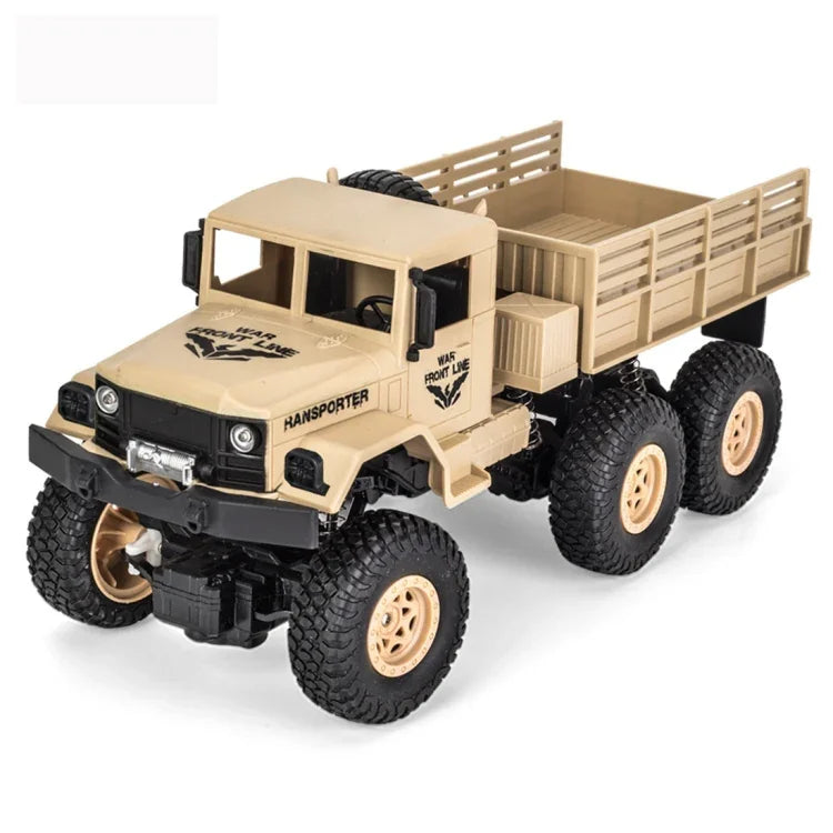 ของเล่นรถบรรทุกเกราะ 6 ล้อ Dongfeng 8 ควบคุมระยะไกล 2.4Ghz 4 ช่อง JJR/C 1:18, Dongfeng 8 (สีเขียว), Dongfeng 8 (สีเหลือง)