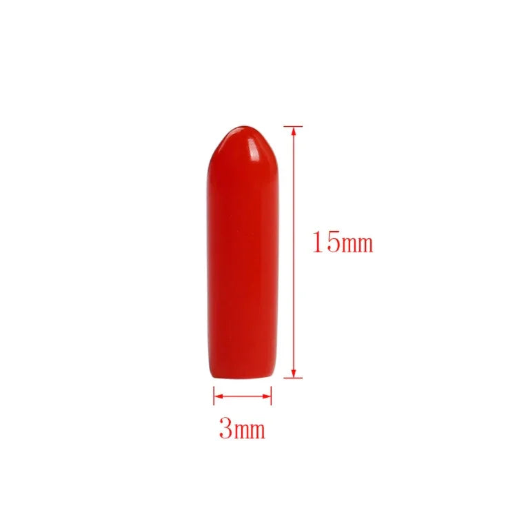 100 PCS iFlight M3x15mm Transmitter Antenna Protection Cap PVC Rubber Sheath for FPV RC Models Multicopter Spare Part Accessories