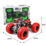 รถของเล่นเด็กบังคับวิทยุ 1:16 2.4GHz ขับเคลื่อนสี่ล้อปีนเขาแบบบิดสองด้าน รุ่น 675E, ขนาด: 33cm