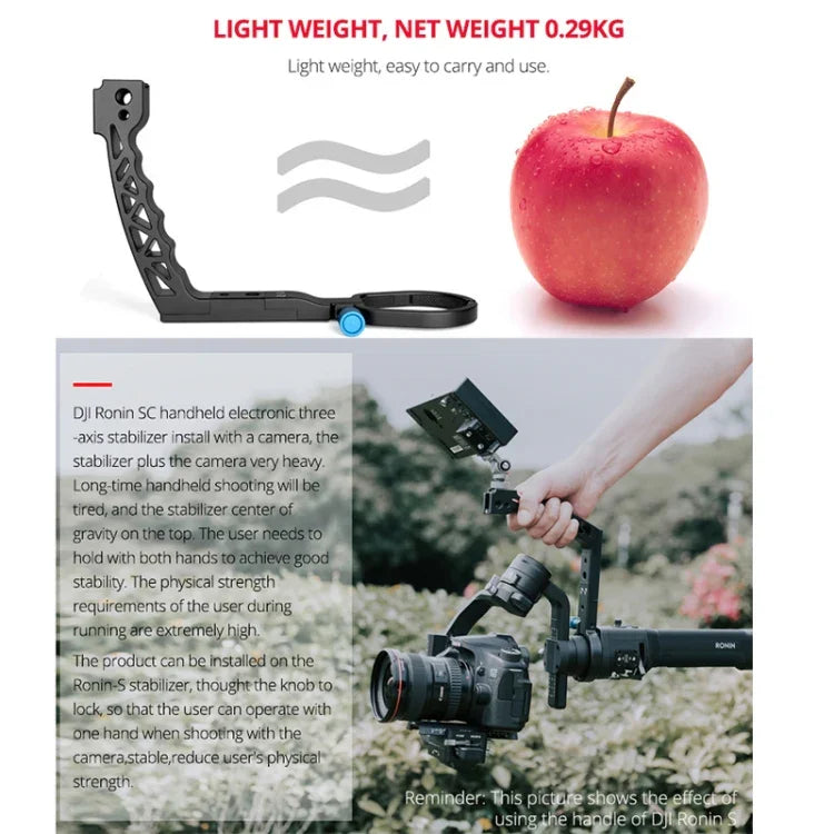 ด้ามจับยก YELANGU A69 พร้อมขาต่อขยายสำหรับ DJI Ronin SC, รุ่น A69 สำหรับ DJI Ronin SC