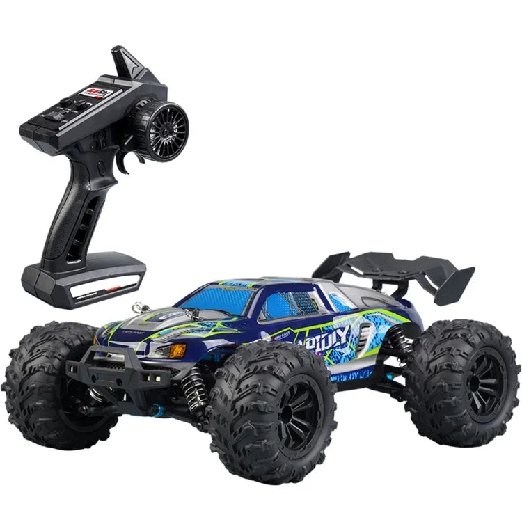 รถบังคับไฟฟ้า 4WD 1:16 2.4G รถมอนสเตอร์คูเป้ของเล่น, SCY-16101 / สีน้ำเงิน