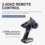 รถบังคับไฟฟ้า 4WD 1:16 2.4G รถมอนสเตอร์คูเป้ของเล่น, SCY-16101 / สีน้ำเงิน