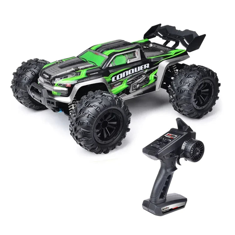 รถบรรทุกมอนสเตอร์บังคับวิทยุไฟฟ้า 4WD 1:16 2.4G รุ่น SCY-16102, SCY-16102 / สีเขียว