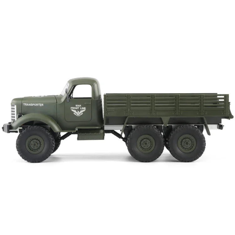 รถบรรทุกทหารบังคับวิทยุ 6WD แบบสายพาน ขนาด 1:16 2.4GHz รุ่น JJR/C Q60 Transporter-1, รุ่น Q60