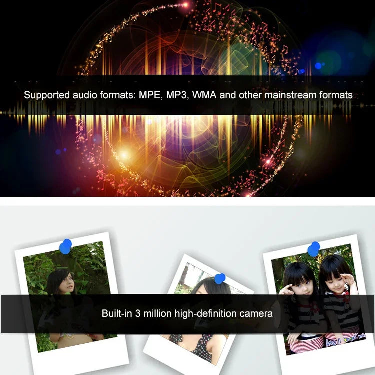 เครื่องเล่นเกมพกพาย้อนยุค X6 หน้าจอ 4.3 นิ้ว พร้อมกล้อง 3MP มีเกมในเครื่อง 10000 เกม รองรับหนังสืออิเล็กทรอนิกส์ / บันทึกเสียง / เล่นเพลง / เล่นวิดีโอ, รุ่น X6