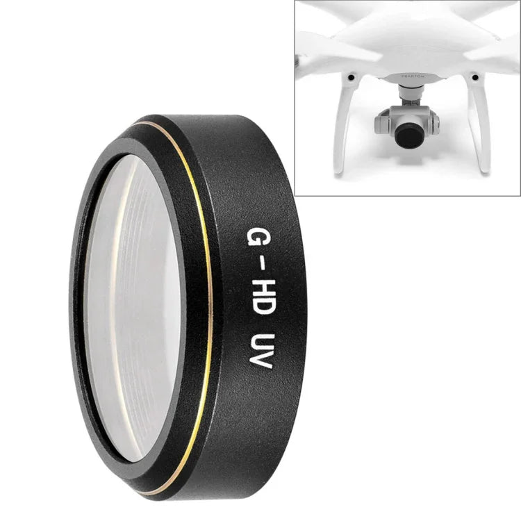 ฟิลเตอร์เลนส์ UV สำหรับโดรน HD DJI Phantom 4 Pro, UV