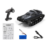 SG-1203 รถถังบังคับวิทยุจำลอง 1:12 2.4G EV Tracked Vehicle รถออฟโรด ของเล่นรถโมเดล