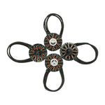 Flycolor Raptor Series Power Set, Includes 4 PCS 20A Speed Controllers + 4 PCS 2300KV Motors + 4 PCS 5045 Propellers, 2300KV