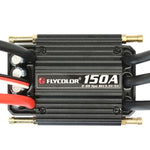 ตัวควบคุมความเร็วอิเล็กทรอนิกส์กันน้ำ Flycolor Flymoster Series 150A 2-6S สำหรับเรือ RC, 150A 2-6S