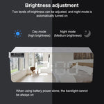TS-S69-R นาฬิกาปลุก LED อเนกประสงค์ พร้อมกระจกแต่งหน้า ใช้แบตเตอรี่/ชาร์จไฟได้ รุ่น TS-S69-G, TS-S69-HW