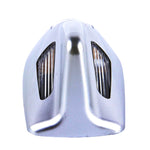 Solar Colorful Light Anti Collision Shark Fin Car Taillight LED Flash Warning Light Caution Light