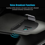 ชุดลำโพงบลูทูธไร้สาย SP09 Multipoint V4.2 พร้อมแฮนด์ฟรีในรถ รองรับการอ่านเสียงและเซ็นเซอร์สั่น