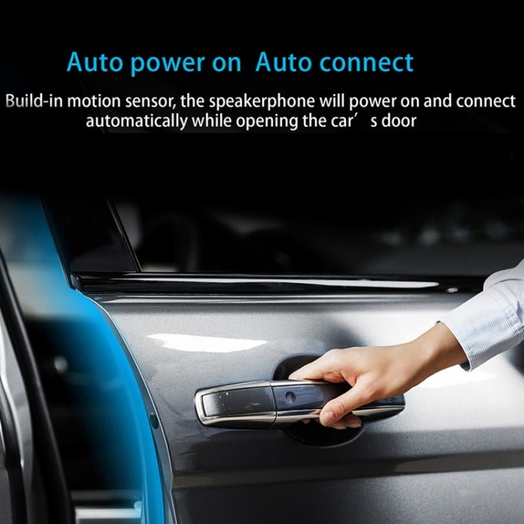 ชุดลำโพงบลูทูธไร้สาย SP09 Multipoint V4.2 พร้อมแฮนด์ฟรีในรถ รองรับการอ่านเสียงและเซ็นเซอร์สั่น