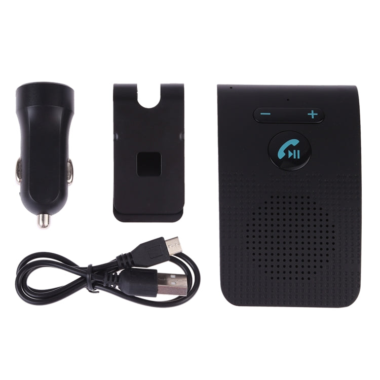 ชุดลำโพงบลูทูธไร้สาย SP09 Multipoint V4.2 พร้อมแฮนด์ฟรีในรถ รองรับการอ่านเสียงและเซ็นเซอร์สั่น