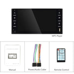 เครื่องนำทาง GPS รถยนต์หน้าจอสัมผัสมัลติทัช 7 นิ้ว 848V รองรับการ์ด TF / USB / AUX / เครื่องเล่น MP5 / ลิงก์หน้าจอ Android & iPhone, 848V