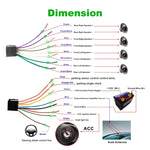 เครื่องนำทาง GPS รถยนต์หน้าจอสัมผัสมัลติทัช 7 นิ้ว 848V รองรับการ์ด TF / USB / AUX / เครื่องเล่น MP5 / ลิงก์หน้าจอ Android & iPhone, 848V