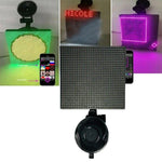 จอแสดงผล LED รถยนต์แบบไร้สาย 32x32 พิกเซล สีเต็มรูปแบบ ควบคุมผ่านแอปบลูทูธ แสดงอีโมติคอนและใบหน้ายิ้ม, 32x32 พิกเซล ชาร์จรถยนต์