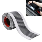 Universal Electroplate Carbon Fibre Car Door Threshold Decoration Strip Decorative Sticker, Size : 3CM x 2M, 3CM x 2M (Silver), 3CM x 2M (Gold), 3CM x 2M (Red)