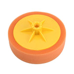 Polishing Disc Auto Polishing Machine Dedicated Sponge Wheel Wax Polishing Sponge Decontamination Sponge,Screw Hole Diameter:14mm, 14mm