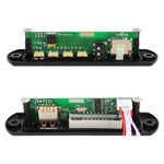 บอร์ดถอดรหัสเครื่องเล่น MP3 วิทยุรถยนต์ 12V รองรับ FM การ์ด TF USB ช่อง AUX 3.5 มม. ไม่มีบลูทูธและบันทึกเสียง
