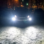 2 PCS H1 DC9-16V / 3.5W / 6000K / 320LM Car Auto Fog Light 12LEDs SMD-ZH3030 Lamps, with Constant Current, H1