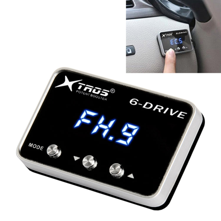 TROS TS-6Drive Potent Booster Electronic Throttle Controller for Jeep Wrangler JL 2018-2019, For Jeep Wrangler JL 2018-2019