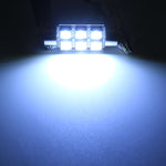 10 PCS 31mm DC12V / 2W / 7000K / 80LM 4LEDs SMD-5050 Car Reading Lamp, 31mm, 4LEDs SMD-5050