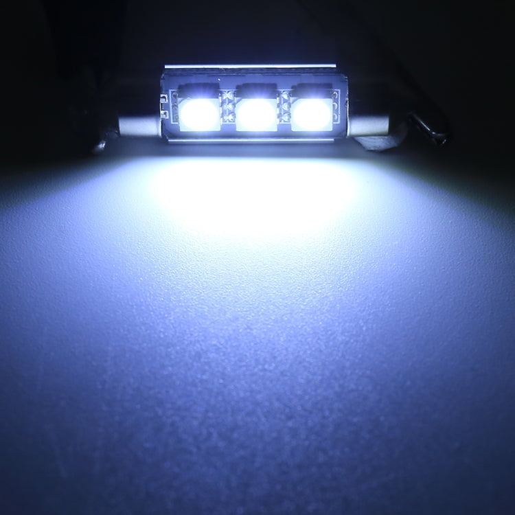 10 PCS 31mm DC12V / 1.7W / 7000K / 70LM 2LEDs SMD-5050 Car Reading Lamp, 31mm, 2LEDs SMD-5050