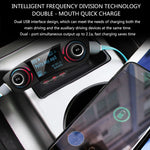 BT06 Dual USB Charging Smart Bluetooth 4.0 + EDR FM Transmitter MP3 Music Player Car Kit with 1.3 inch LED Screen, Support Bluetooth Call, TF Card & U Disk, BT06