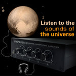 LINEPAUDIO A966 Pro แอมพลิฟายเออร์หูฟัง 8 ช่อง ตัวกระจายสัญญาณหูฟัง, A966