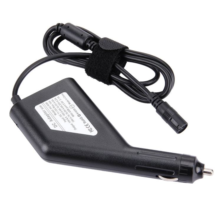 ที่ชาร์จรถยนต์สำหรับโน้ตบุ๊ก 90W พร้อมอะแดปเตอร์ 8 ตัวและพอร์ต USB 1 ช่อง สำหรับ Samsung, Sony, Asus, Acer, IBM, HP, Lenovo