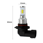 2 PCS 9006 HB4 72W 1000LM 6000-6500K Super Bright White Light Car Fog LED Bulbs, DC 12-24V, 9006/HB4, 9006 HB4